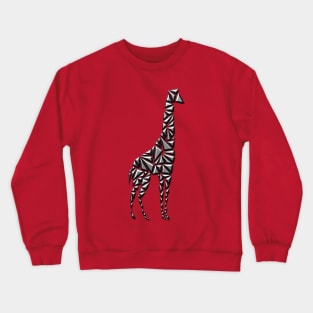 Metallic Giraffe Crewneck Sweatshirt